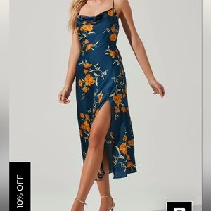 ASTR the label Gaia midi dress